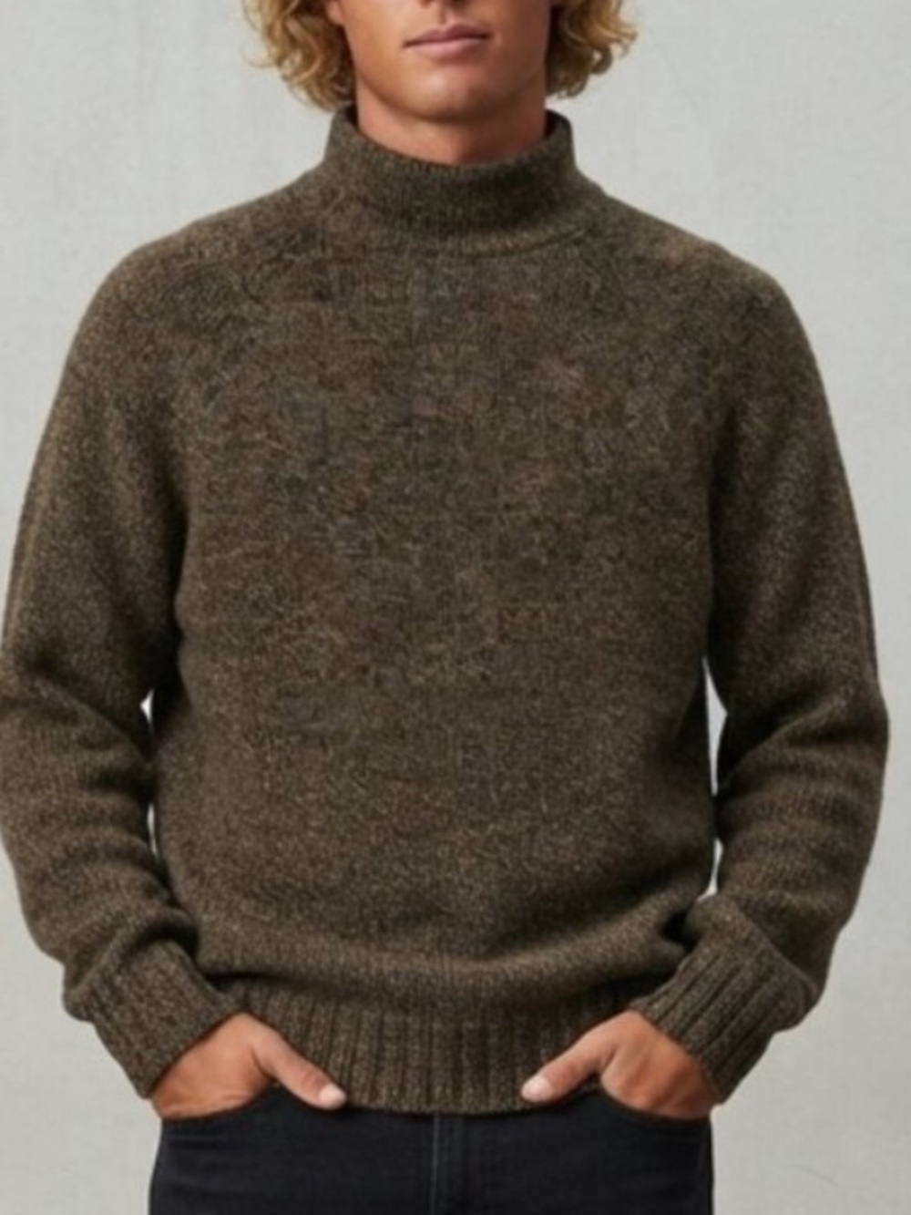 Abercrombie & Fitch vintage 90’s Y2K Cross Wool Sweater Medium 54983 - Picture 4 of 16